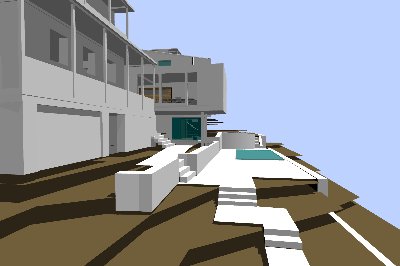 Spojení rodinných domů a vstupní objekt Hradištko